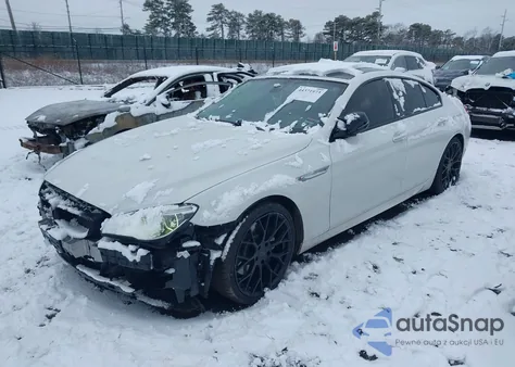 2016 BMW 640I Gran Coupe xDrive z USA, uszkodzony, nr VIN WBA6D2C59GGT66099